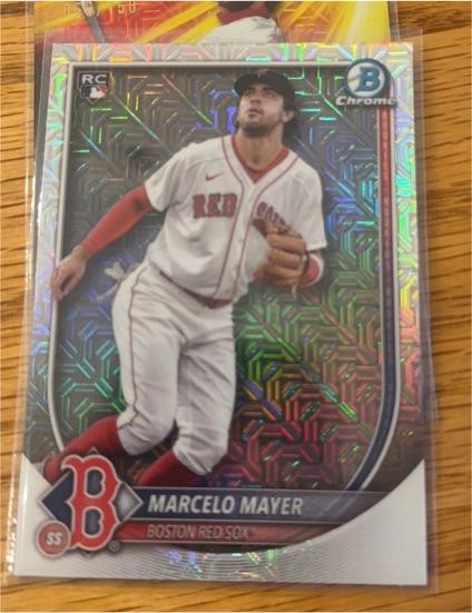 2025 Bowman Chrome #39 Marcelo Mayer — front