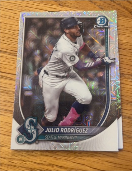 2025 Bowman Chrome #66 Julio Rodriguez — front