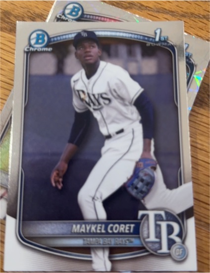2025 Bowman Chrome #BCP-240 Maykel Coret — front