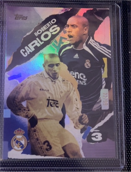 2024-25 Topps Real Madrid Team Set #45 Roberto Carlos — front