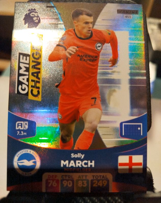 2024 Panini Adrenalyn XL #453 Solly March — front