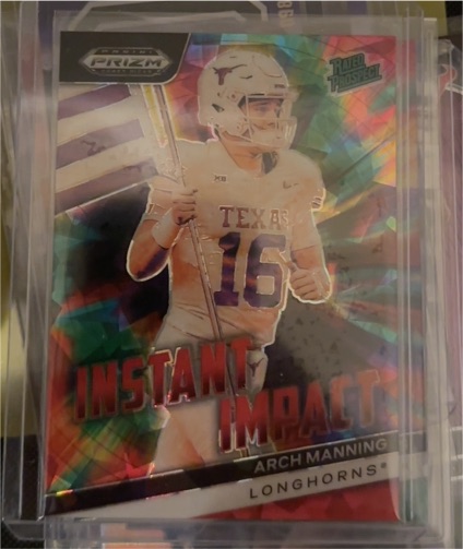 2024 Panini Prizm Draft Picks Instant Impact #II-AM Arch Manning — front