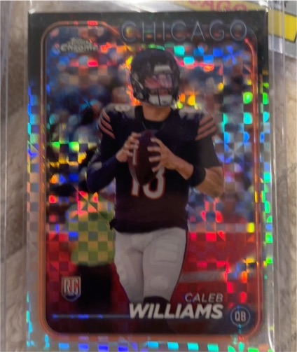 2024 Topps Chrome #202 Caleb Williams — front