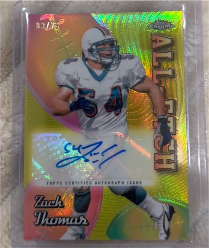 2024 Topps Chrome All-Etch #AEA-ZT Zach Thomas — front