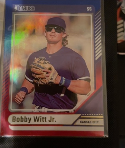 2024 Donruss #1 Bobby Witt Jr. — front