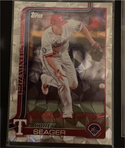 2025 Topps #281 Corey Seager — front