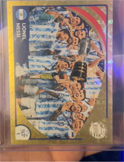 2024 Panini Copa America #LEG6 Lionel Messi — front