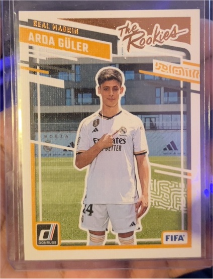 2023-24 Donruss #18 Arda Guler The Rookies — front