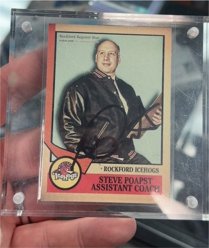 2000 Rockford Register Star Steve Poapst Assistant Coach — front