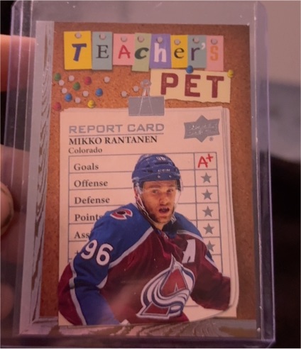 2023-24 Upper Deck Teachers Pet #TP-14 Mikko Rantanen — front