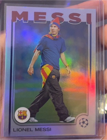 2024 Topps UEFA Champions League Lionel Messi — front