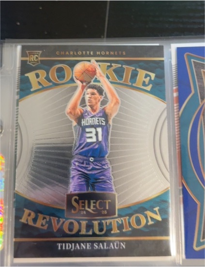 2024-25 Panini Select #6 Tidjane Salaün Rookie Revolution — front