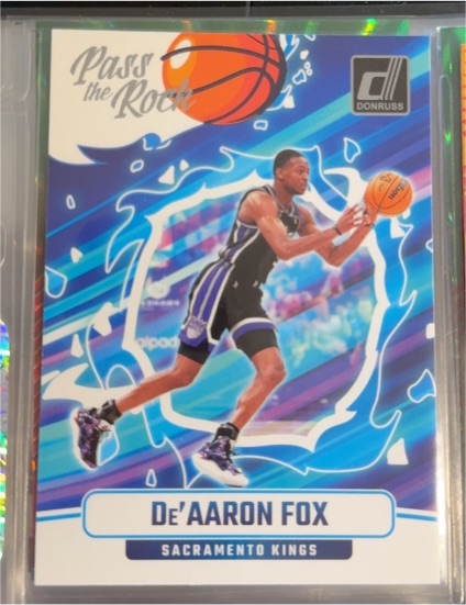 2024-25 Panini Donruss #6 De'Aaron Fox — front