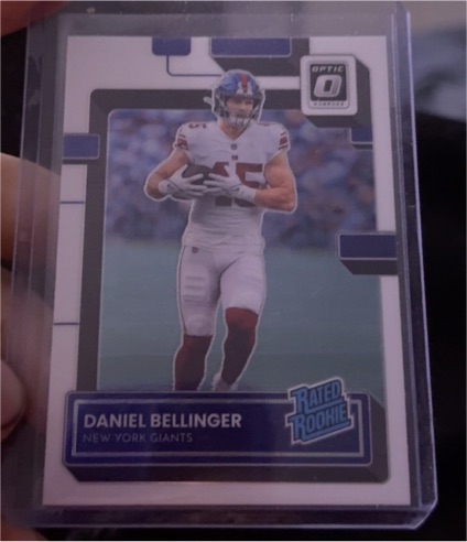 2022 Donruss Optic #290 Daniel Bellinger — front