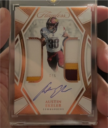 2021 Panini Flawless #6 Austin Ekeler — front