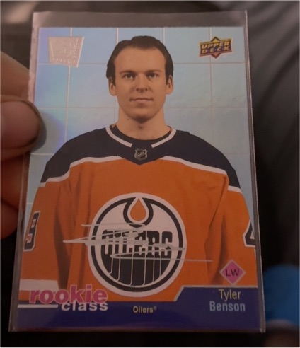 2020-21 Upper Deck Extended Series Rookie Class #RC-43 Tyler Benson — front