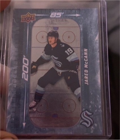2023-24 Upper Deck Series 1 200' x 85' #DM-70 Jared McCann — front