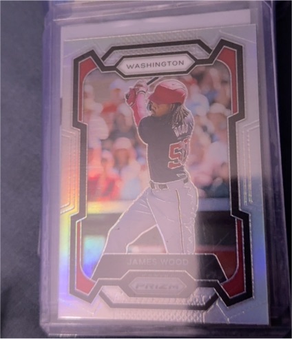2024 Panini Prizm #129 James Wood — front