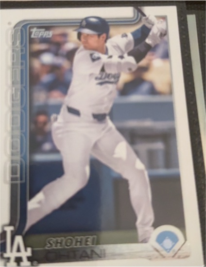 2025 Topps #1 Shohei Ohtani — front