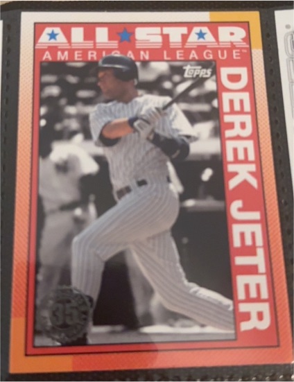 1990 Topps Baseball All-Stars #90AS-22 Derek Jeter — front