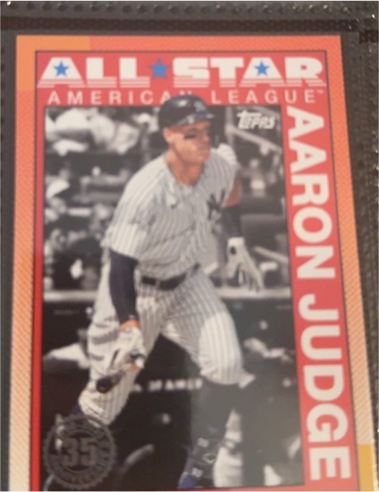 2025 Topps Series 2 1990 Topps Baseball All-Stars #90AS-12 Aaron Judge — front