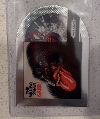 2025 Panini Prizm The Rolling Stones Grrr! Album Die-Cut #32 — front