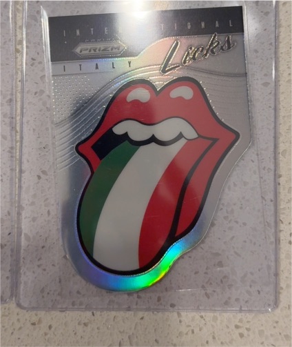 2025 Panini Prizm The Rolling Stones International Licks Italy — front