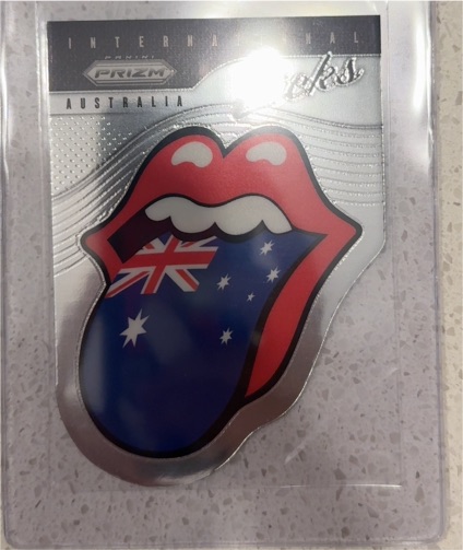 2025 Panini Prizm The Rolling Stones International Licks Australia — front
