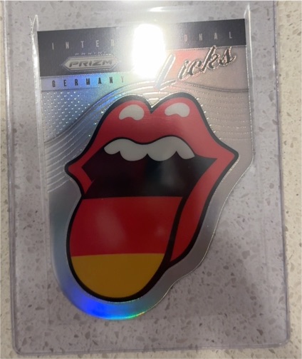 2025 Panini Prizm The Rolling Stones International Licks Germany — front
