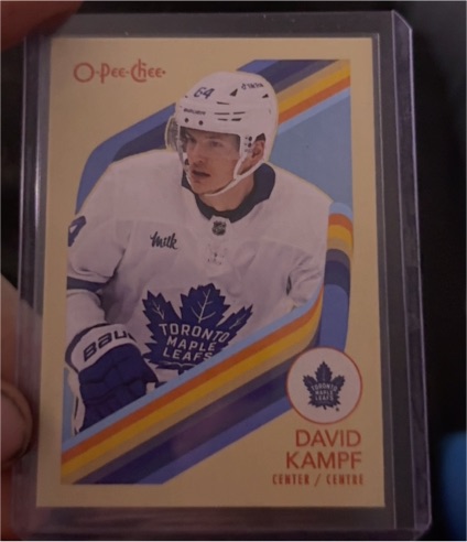 2023-24 O-Pee-Chee Retro #382 David Kampf — front