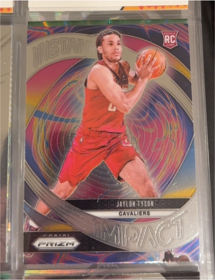 2024-25 Panini Prizm #9 Jaylon Tyson — front
