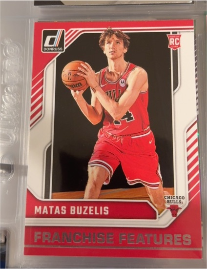 2024-25 Panini Donruss Franchise Features #4 Matas Buzelis — front