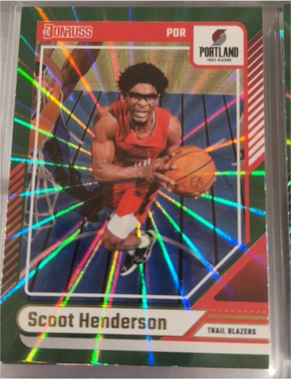 2024-25 Donruss #143 Scoot Henderson — front