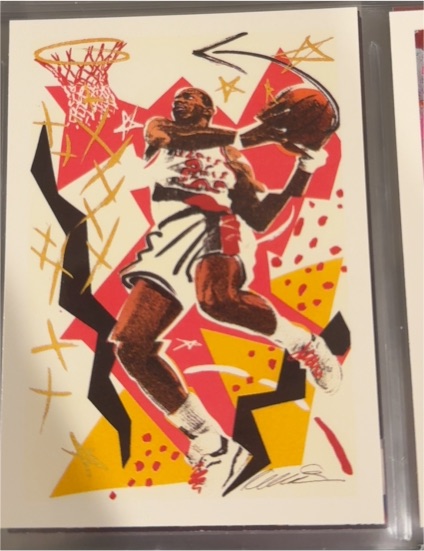 1990 NBA Hoops #376 Clyde Drexler — front