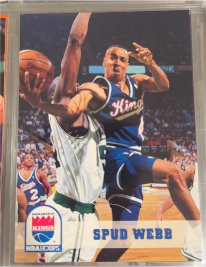 1993-94 Hoops #193 Spud Webb — front