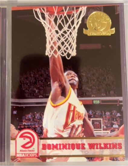 1993-94 Hoops #7 Dominique Wilkins — front