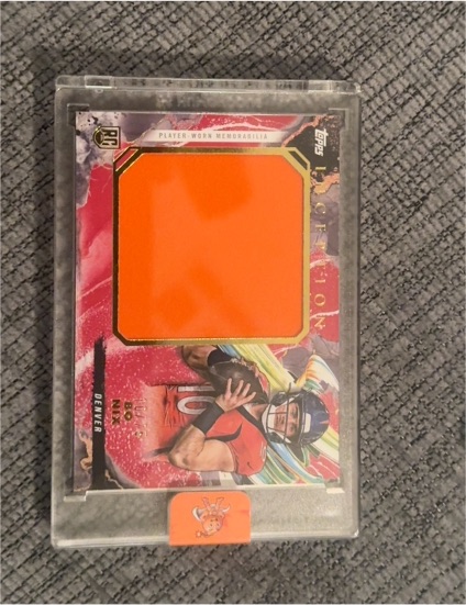 2024 Topps Inception #RJR-BN Bo Nix Rookie Jumbo Relics — front