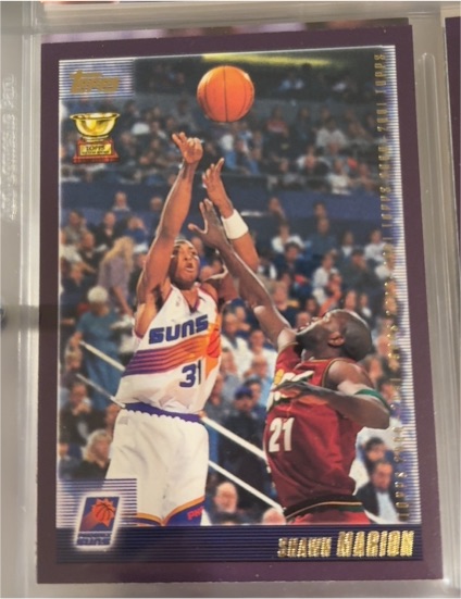 2000-01 Topps #69 Shawn Marion Phoenix Suns — front