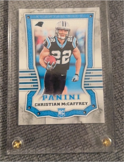 2017 Panini #111 Christian McCaffrey — front