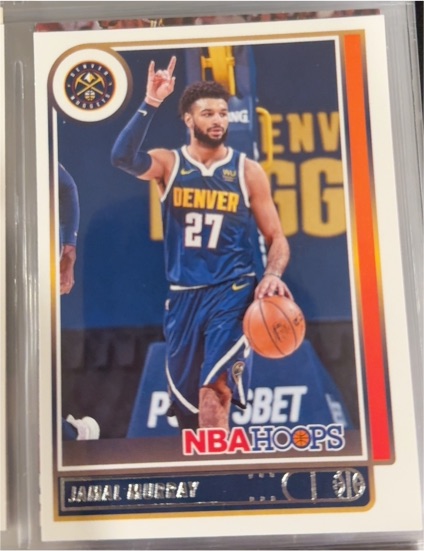 2021-22 Panini NBA Hoops #1 Jamal Murray — front