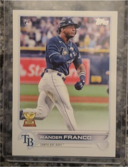 2022 Topps Series One #215 Wander Franco — front