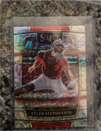 2022 Panini Select #48 Tyler Stephenson — front