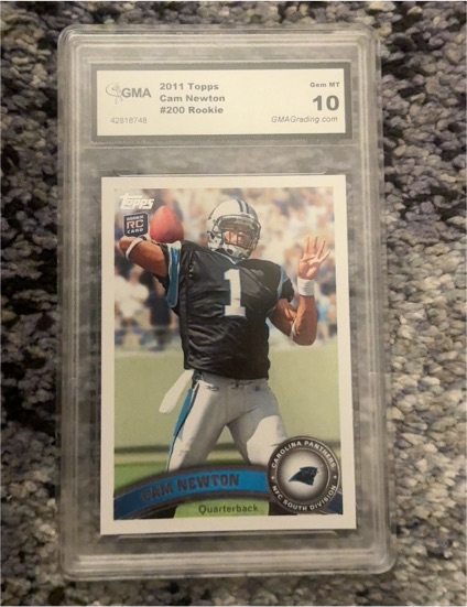 2011 Topps #200 Cam Newton Rookie — front