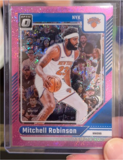 2024-25 Donruss Optic #96 Mitchell Robinson — front