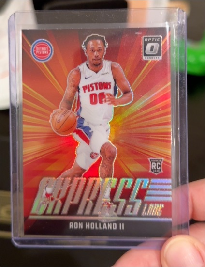 2024-25 Donruss Optic #15 Ron Holland II Express Lane — front
