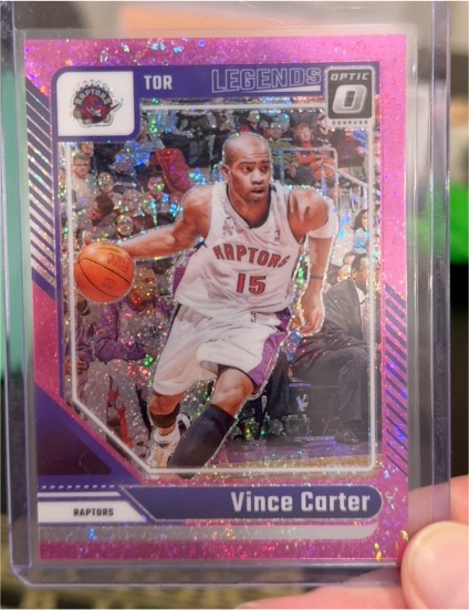 2024-25 Donruss Optic #245 Vince Carter Legends — front