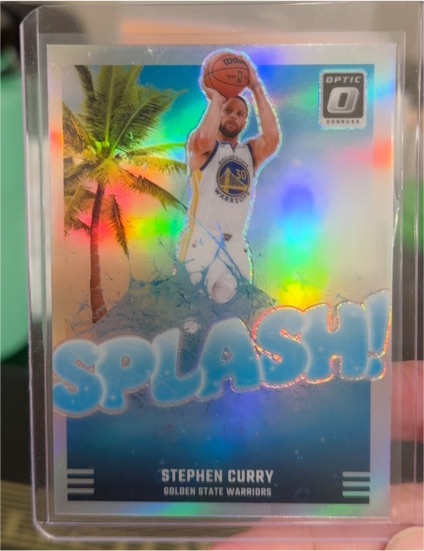 2024-25 Panini Donruss Optic #2 Stephen Curry Splash! — front