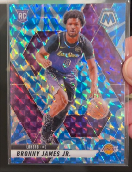 2024-25 Panini Mosaic #214 Bronny James Jr. — front