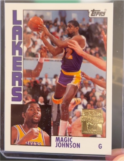 2000-01 Topps Cards That Never Were #MJ2 Magic Johnson — front