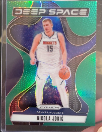 2024-25 Panini Prizm #1 Nikola Jokic Deep Space — front